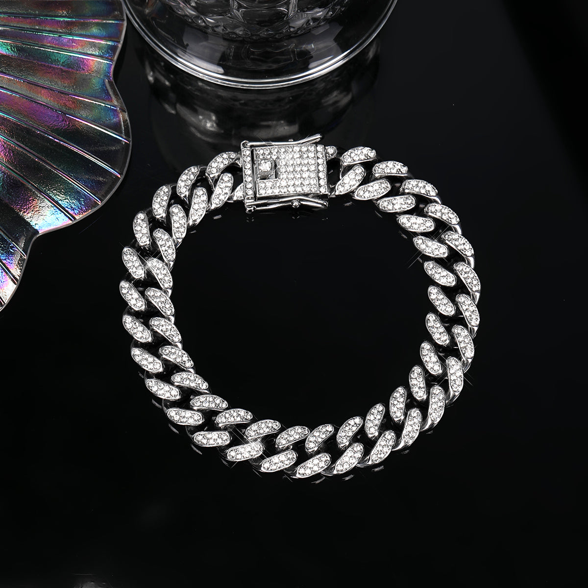 Silver Cuban Anklet
