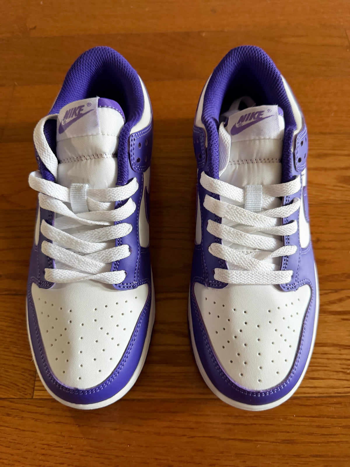 "court" purple dunks