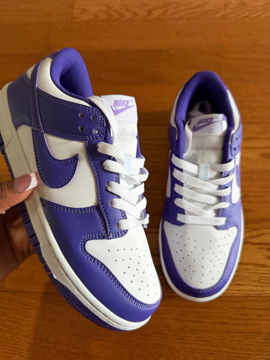 "court" purple dunks