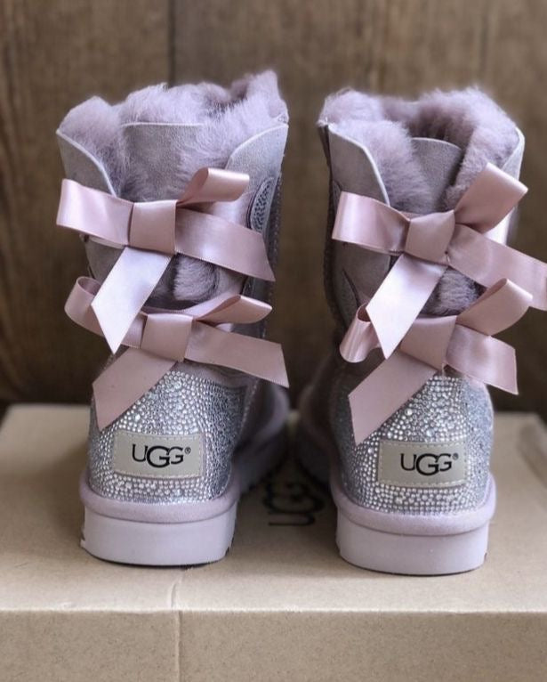 SPARKLE FUR BOOTS