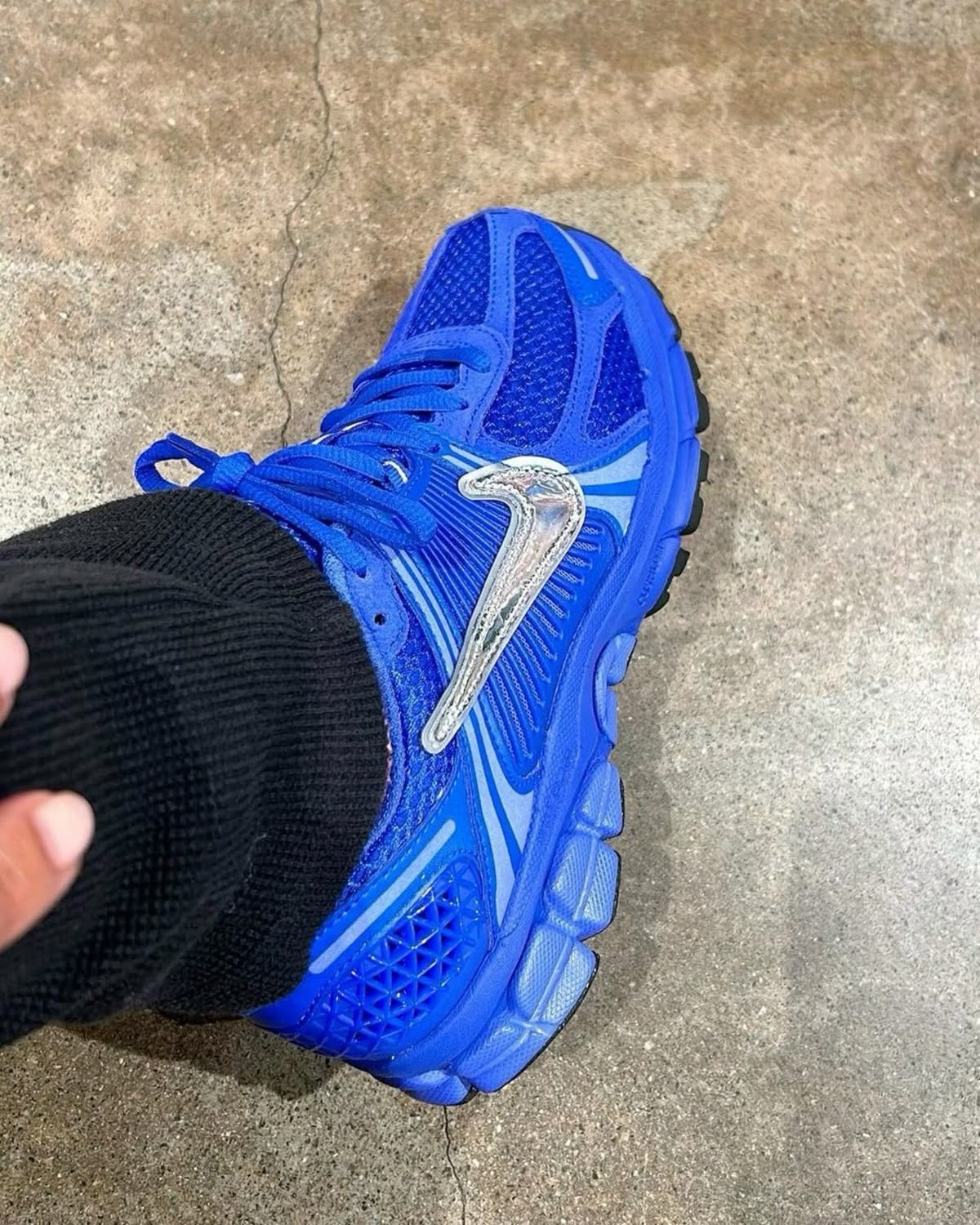 BLUE ZOOM SNEAKERS