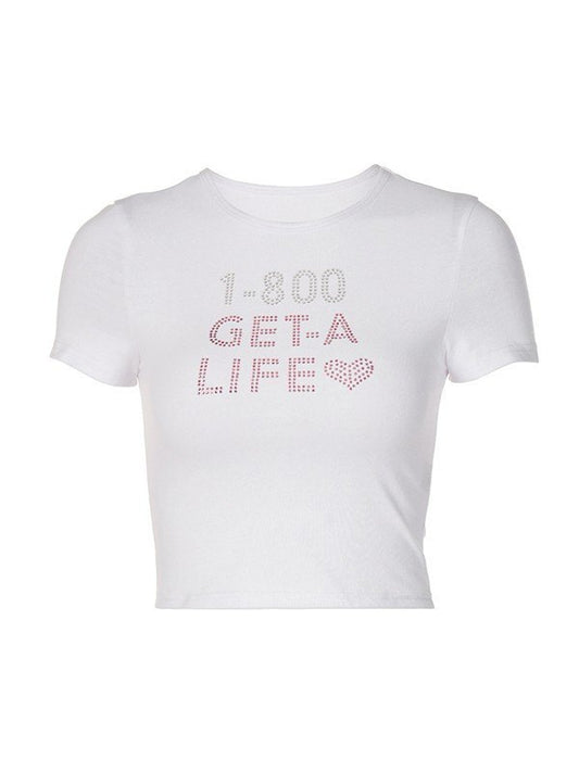 1800 GET A LIFE TEE