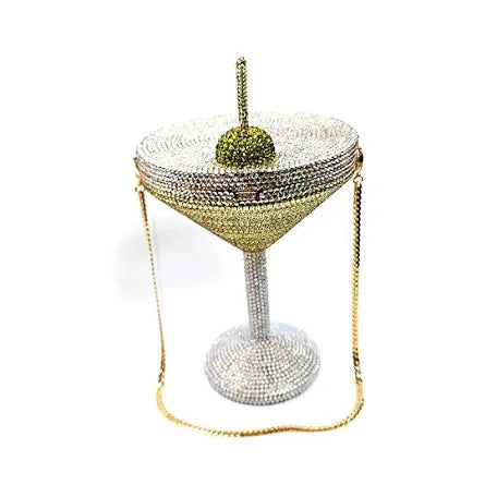 crystal cocktail clutch