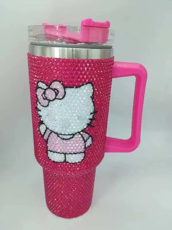 BLING KITTY TUMBLER
