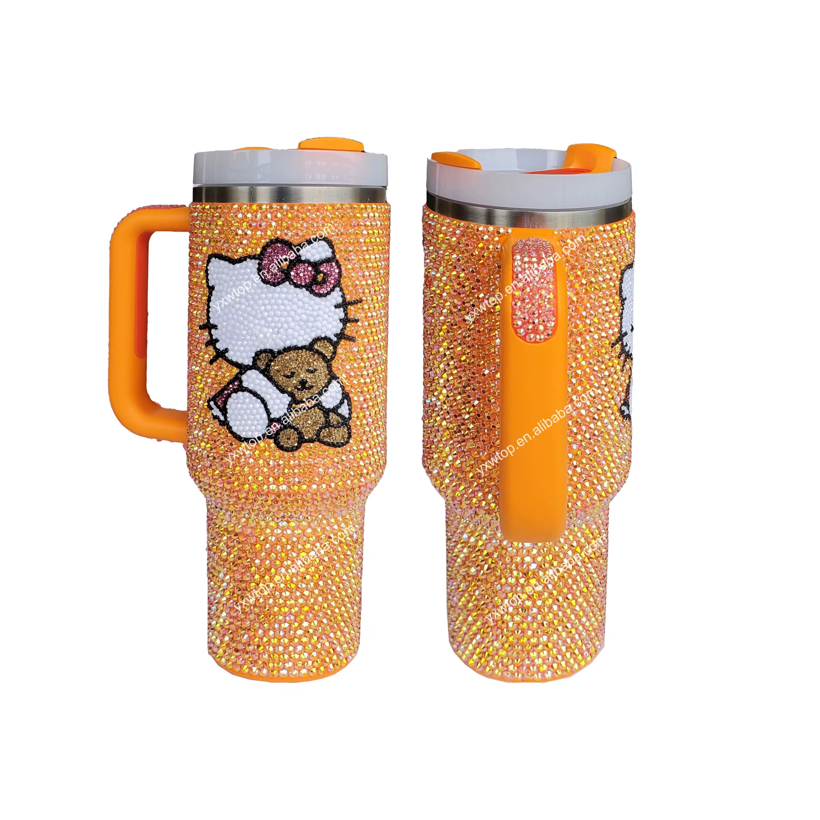 BLING KITTY TUMBLER