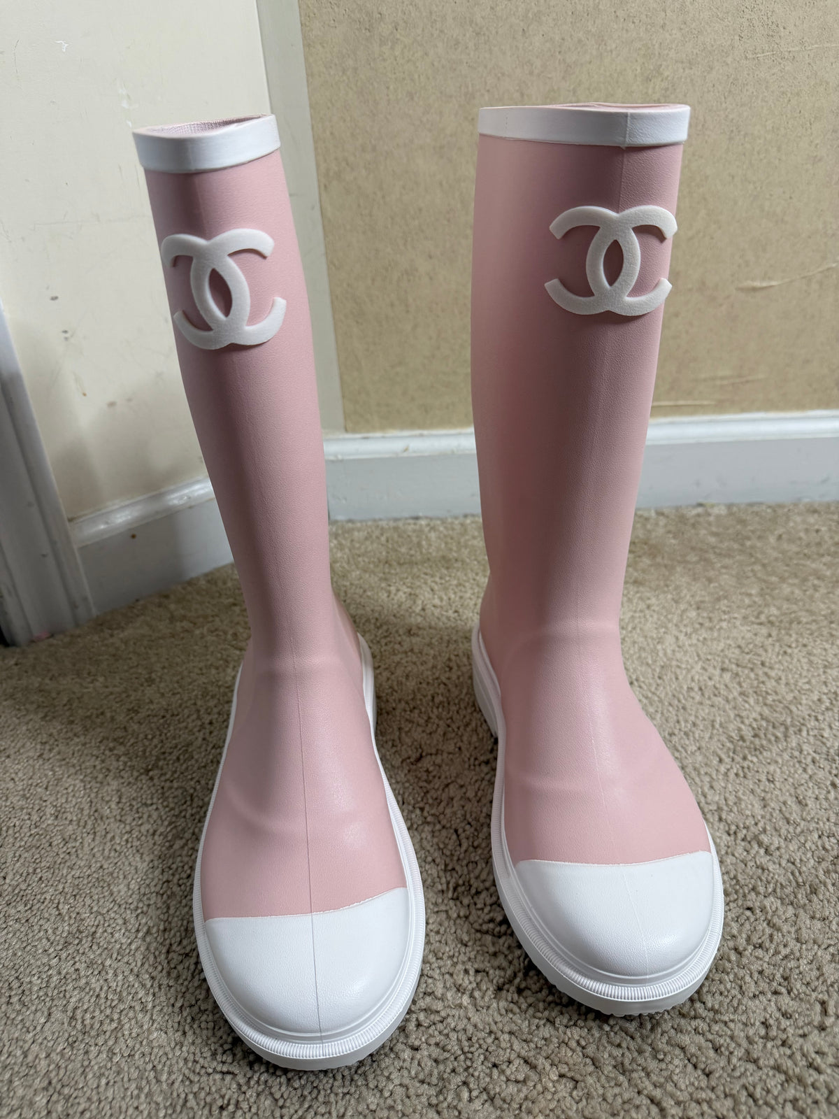 pink cc boots