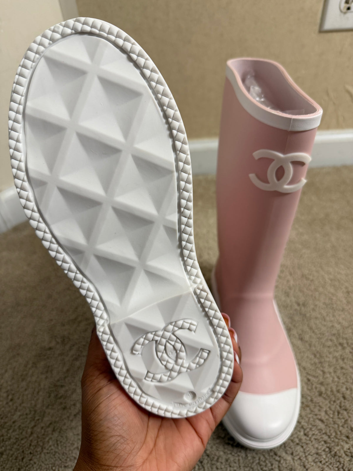 pink cc boots