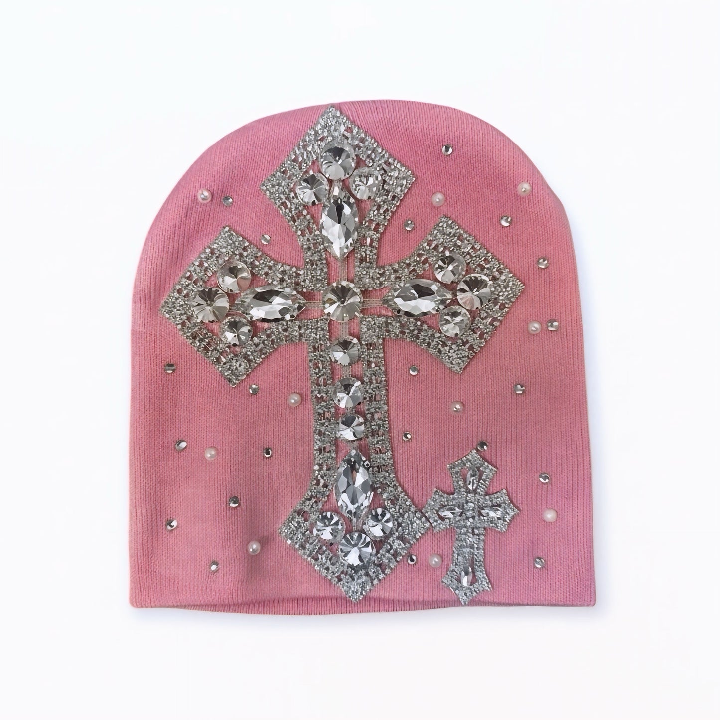 FULLY ICED CROSS BEANIE