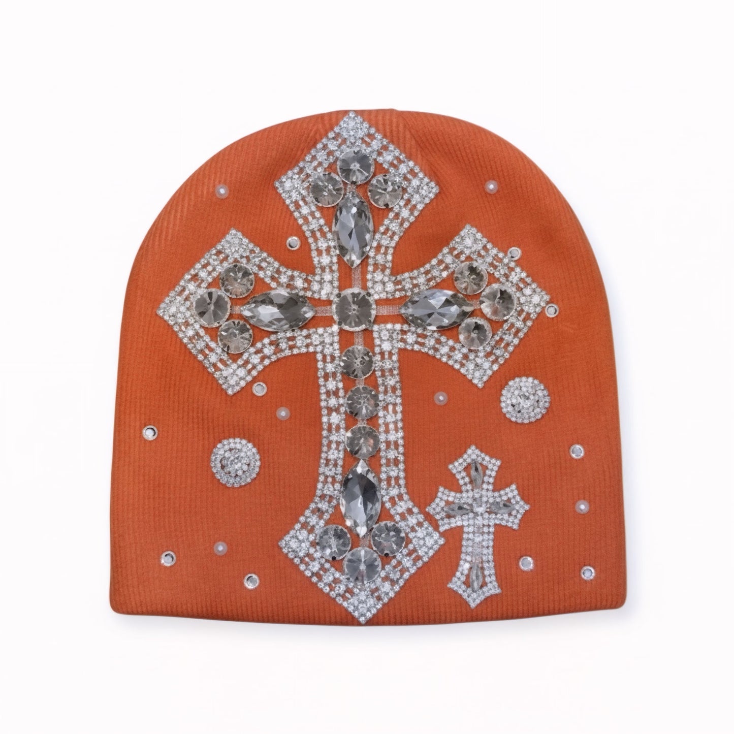FULLY ICED CROSS BEANIE
