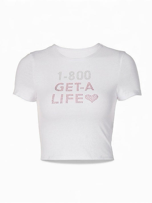 1800 GET A LIFE TEE