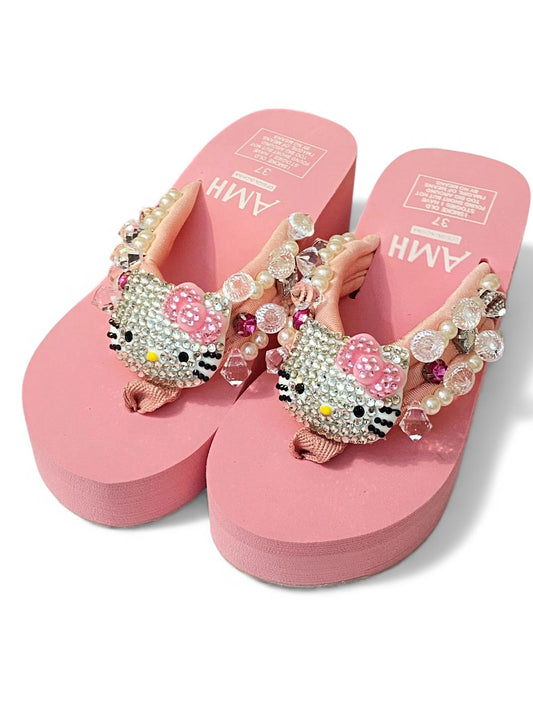 KITTY PLATFORM SANDALS