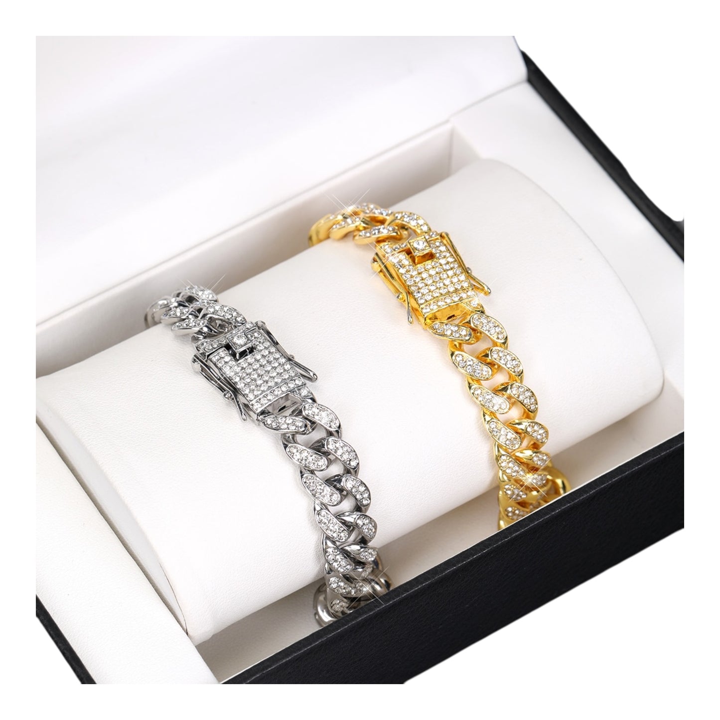 cuban anklet duo