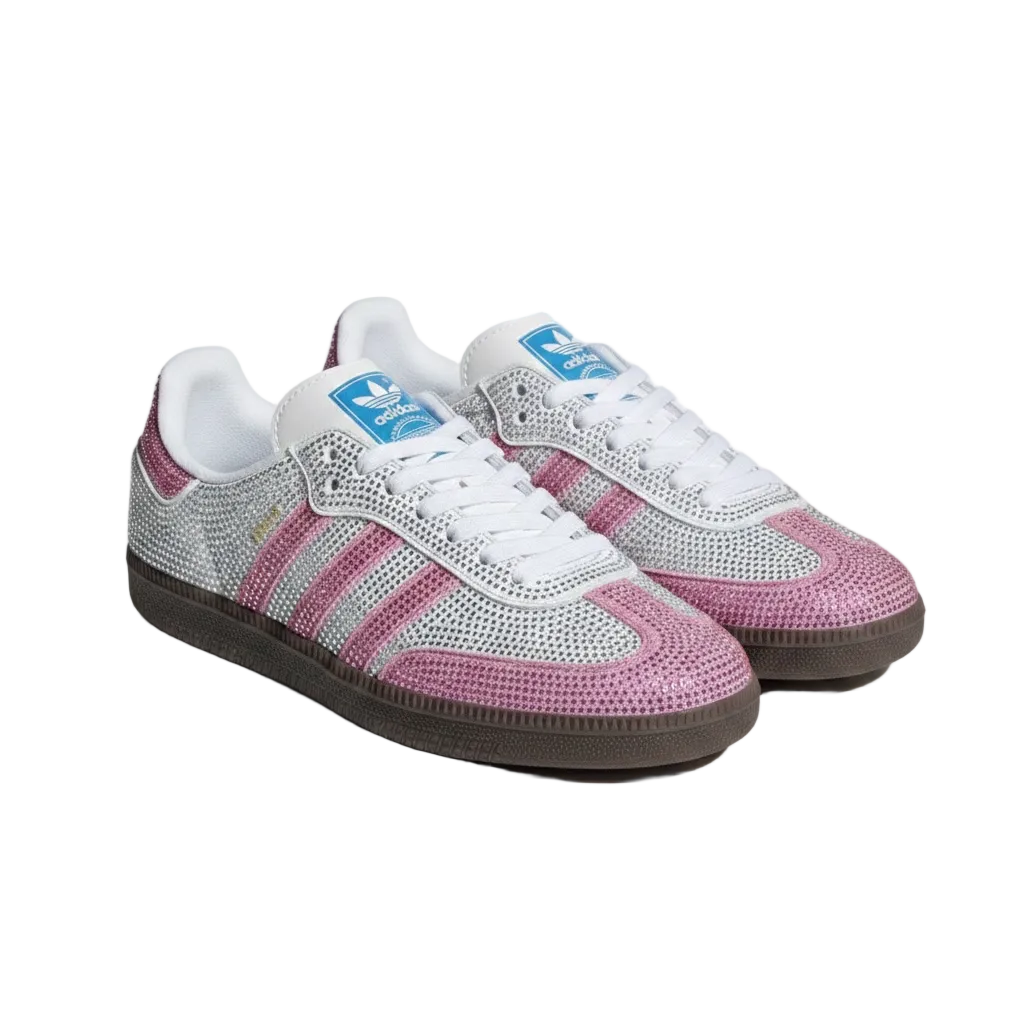 crystal stripe sneakers