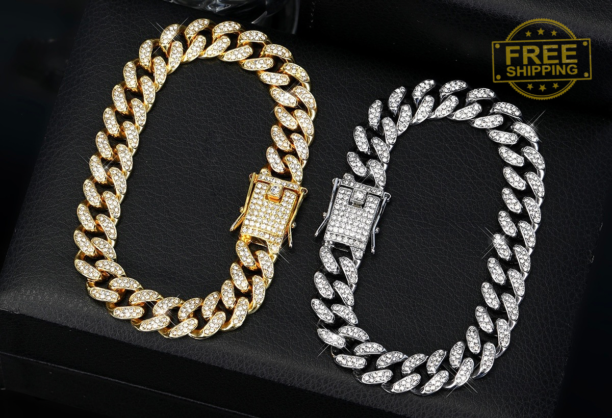 cuban anklet duo